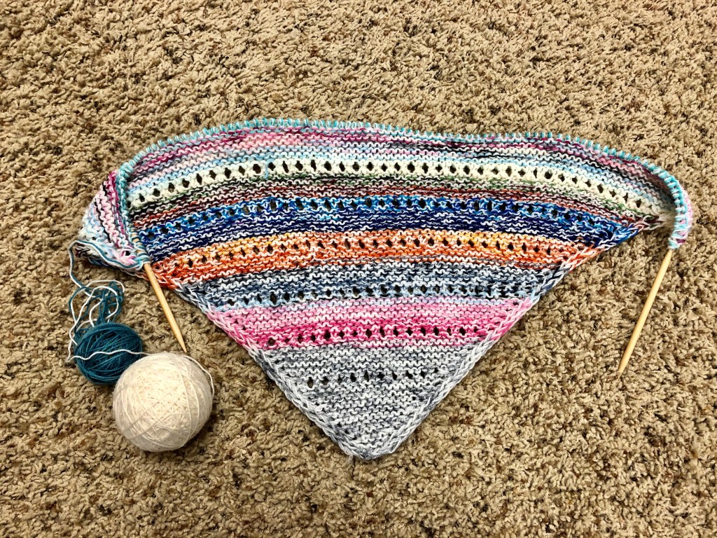 Cast On Habitation Throw My Tangled Yarn Knitting Adventures